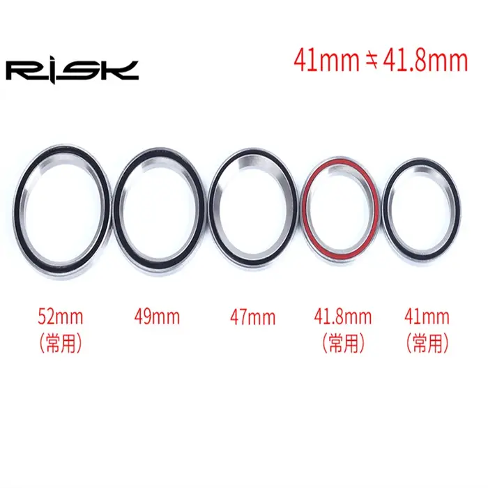 Risque vélo casque roulements 41/41.8/47/49/52mm vtt route