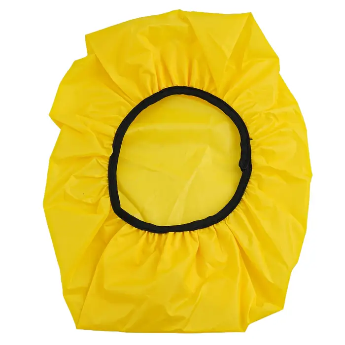 Housse de protection en caoutchouc orange pour porte-bagages arrière de vélo de route et VTT imperméable anti-poussière légère et pliable pour équipement de cyclisme
