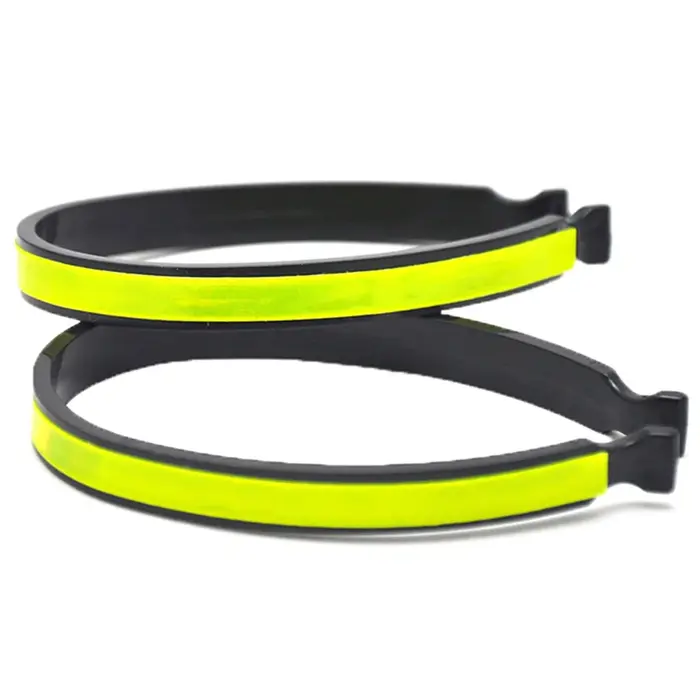 Lot de 2 clips réfléchissants pour pantalon