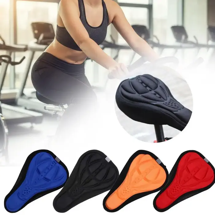 Housse de selle de vélo VTT 3D