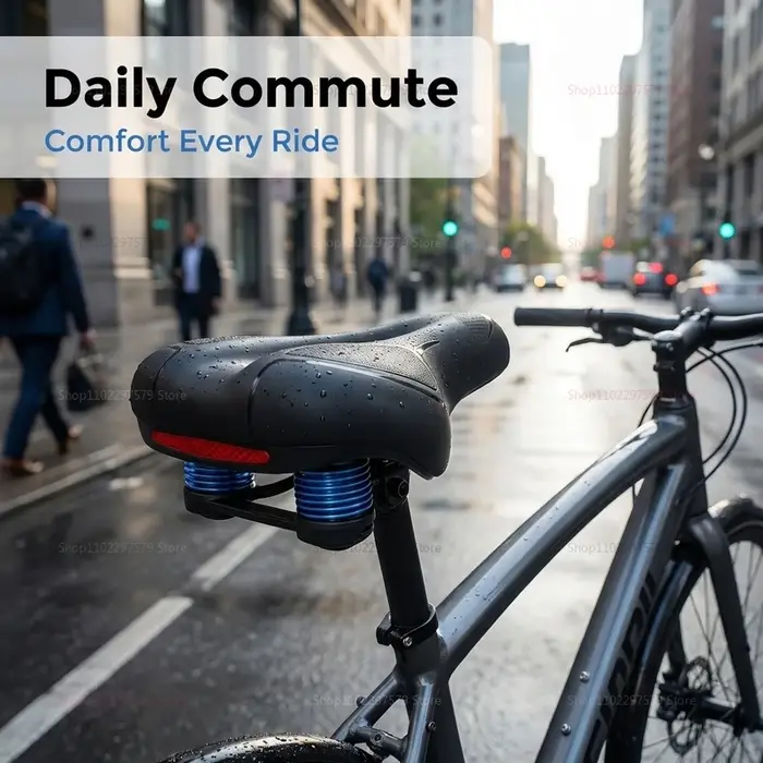 Selle de vélo de montagne robuste et confortable
