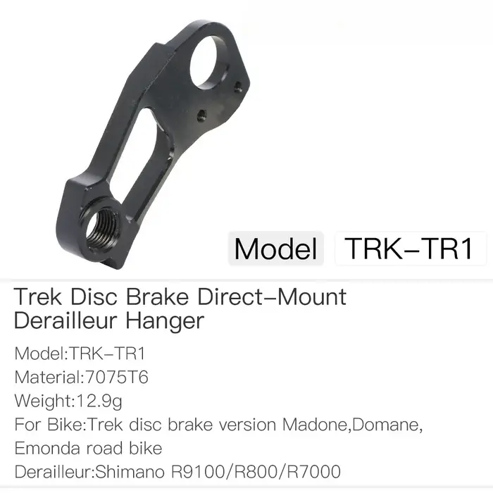 Support de dérailleur arrière compatible avec les vélos de route Pinarello