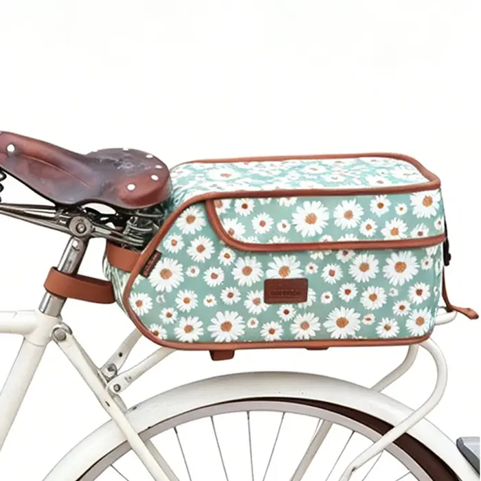 Sac de porte-bagages arrière pour vélo TOURBON en toile