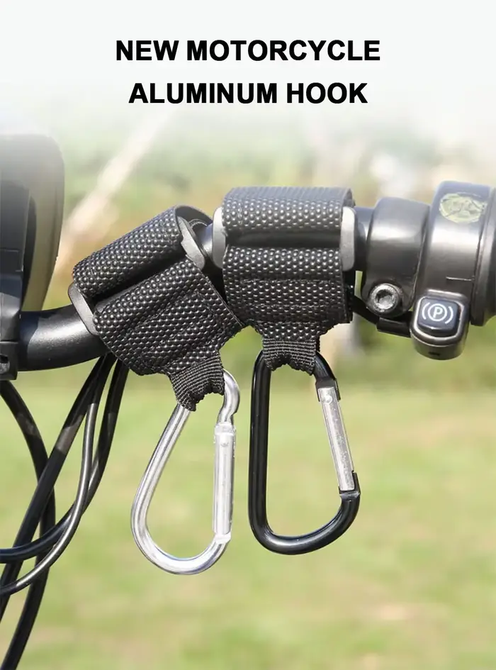 Crochet de suspension de moto avec crochets de verrouillage crochets universels pour Autocycles e-bike véhicule stockage casque crochet de suspension accessoires