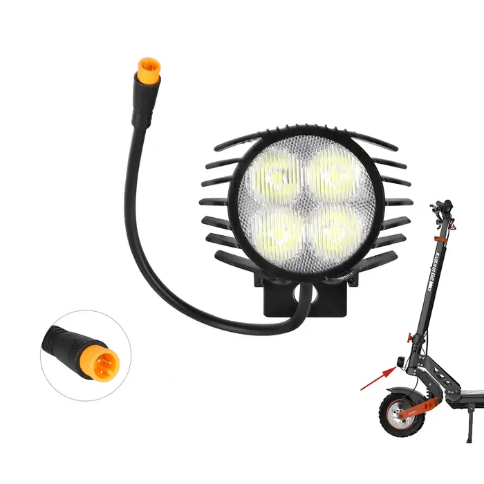 Phares d'origine à haute luminosité pour pièces de Scooter électrique Kukirin G2 Pro/G2 Pro DB 2024/G2 Max