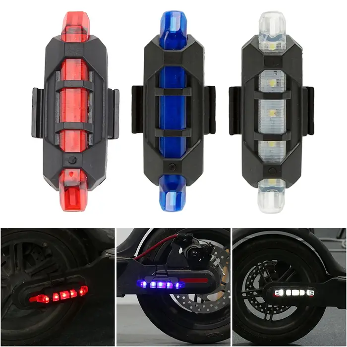 2 feux d'avertissement pour trottinette électrique M365 Pro