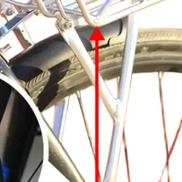 Panier porte-vélo avant en alliage d'aluminium anodisé pour vélos de gravel et de banlieue