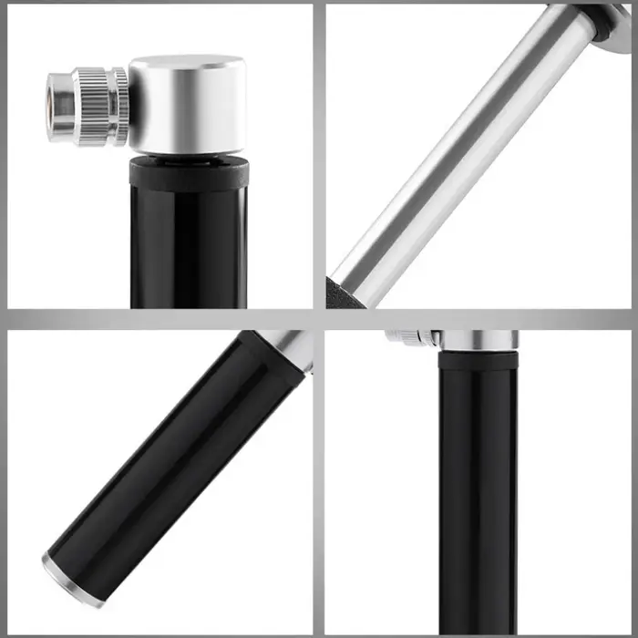 Mini pompe à vélo Portable en alliage d'aluminium