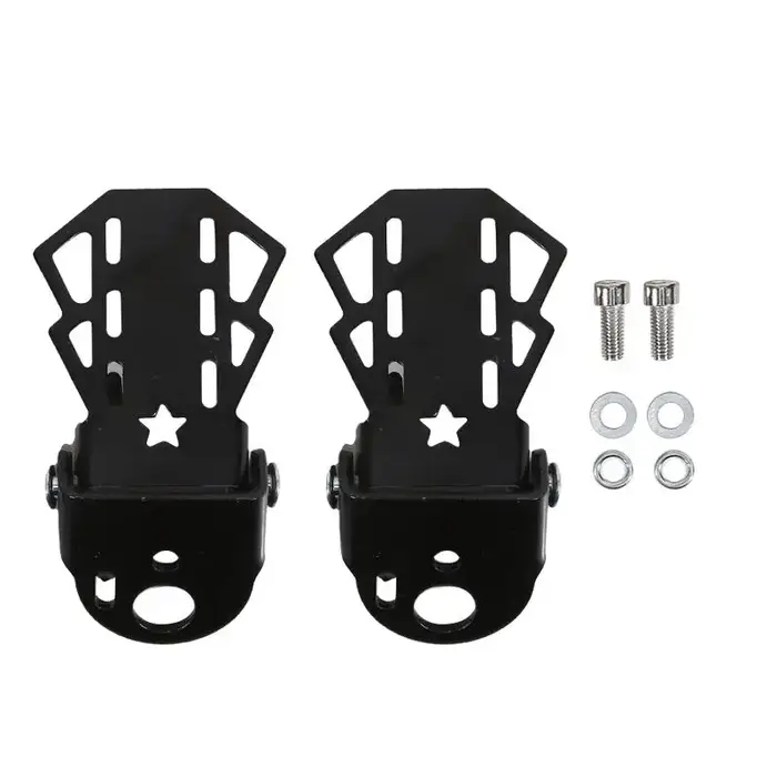 Repose-pieds pliables pour siège arrière de vélo, 2 pièces, plateforme de cyclisme pour enfants, acc