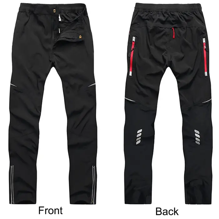 Pantalon de cyclisme imperméable à séchage rapide pour homme