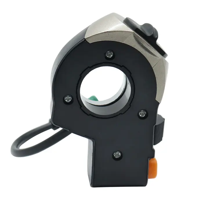 Contrôleur de guidon léger en ABS noir avec interrupteur d'éclairage et clignotants pour scooter électrique Kugoo M4 Pro usage urbain durable