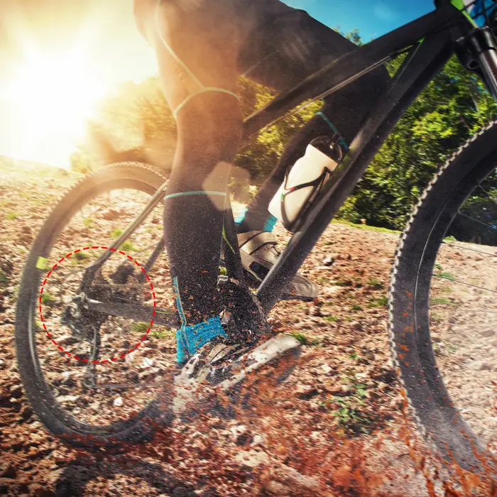 Roulements de manivelle à billes de vélo en acier inoxydable