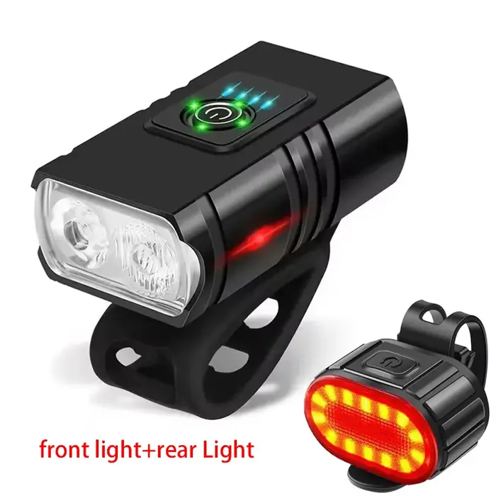 Lumière de vélo lampe de poche de cyclisme équipement nuit équitation route VTT