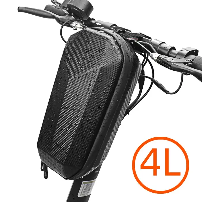 OFFBONDAGE Sacoche de guidon rigide en EVA pour trottinette électrique et vélo pliant – Accessoires de cyclisme