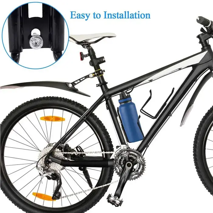 Porte-bouteille T1 en alliage d'aluminium pour vélo de montagne pliant