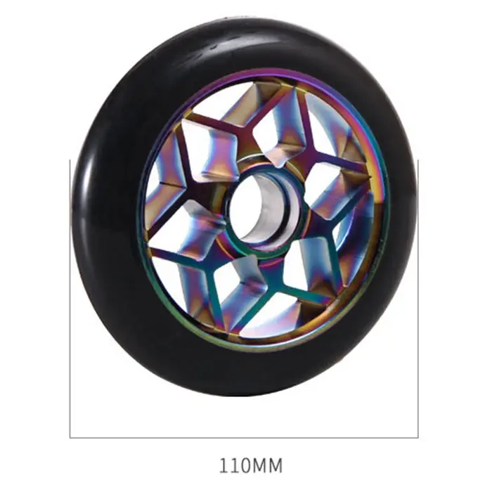 1pc 110mm roues de Scooter cascadeur