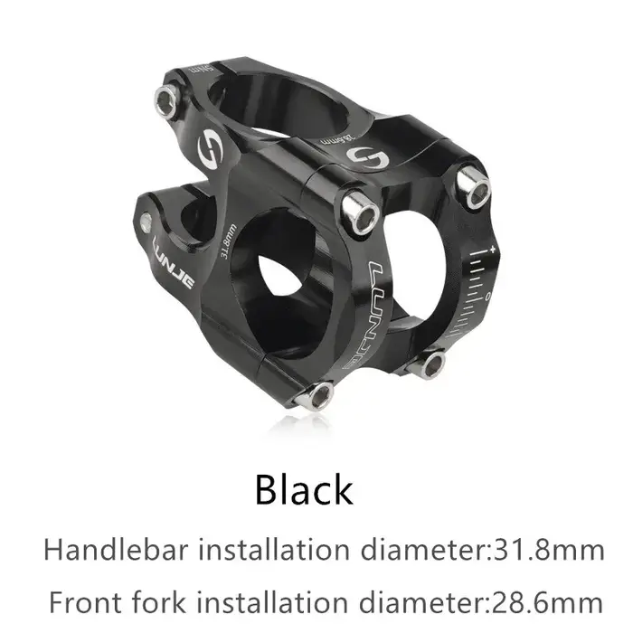 Tige de vélo de route et vtt CNC, pont de vélo de montagne, puissance courte 31.8mm, élévateur d'esc