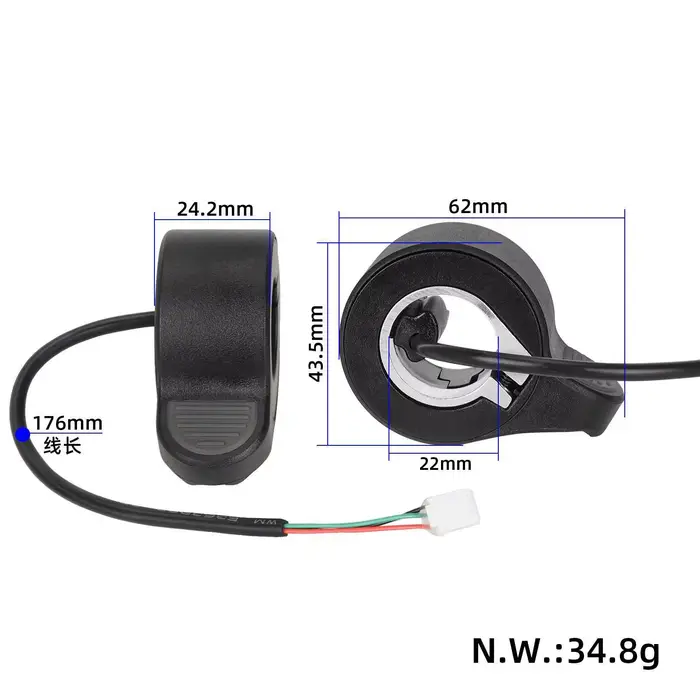 Accélérateur de puissance d'origine pour Scooter électrique Xiaomi 4 Lite (2e génération)