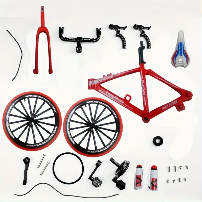 Ornement de modèle de vélo de montagne à monter soi-même