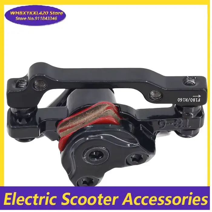 Frein à disque pour trottinette avec étriers mécaniques élégants, adapté à la modification d'accessoires de trottinette électrique