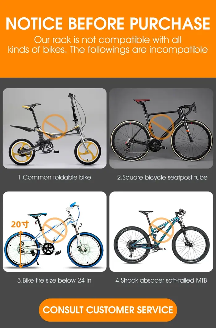 WEST BIKING-Sac de tige de dégager pour vélo 20-29 pouces