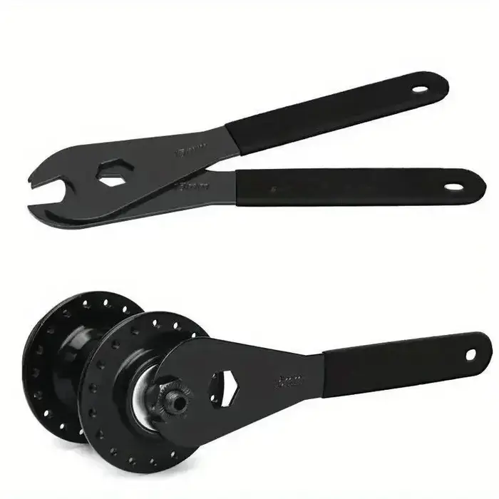 RIDERACE clé à pédale de vélo 15mm Durable pour moyeux de VTT vtt installer clé de retrait outils de réparation de cyclisme sur route