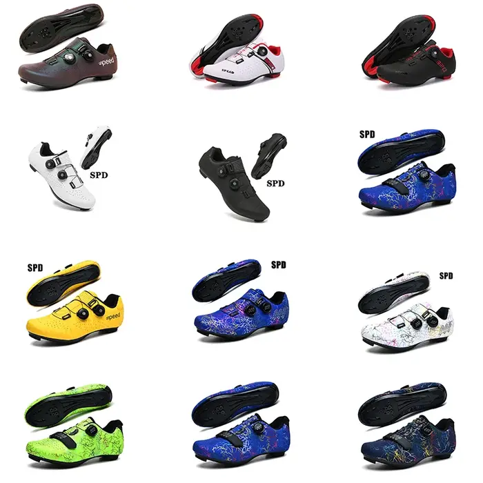 Nouvelles chaussures de cyclisme pour hommes