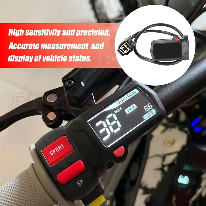 Compteur horaire pour vélo électrique