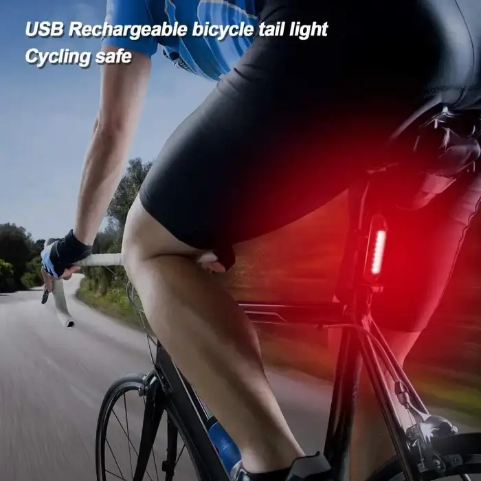 Feu arrière de vélo étanche