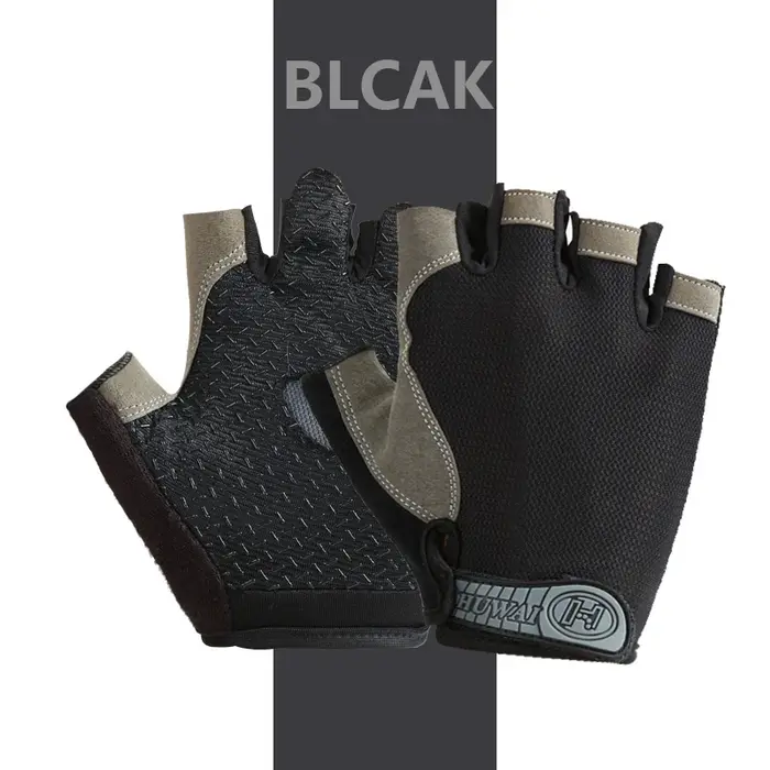 Gants de cyclisme demi-doigt pour hommes et femmes