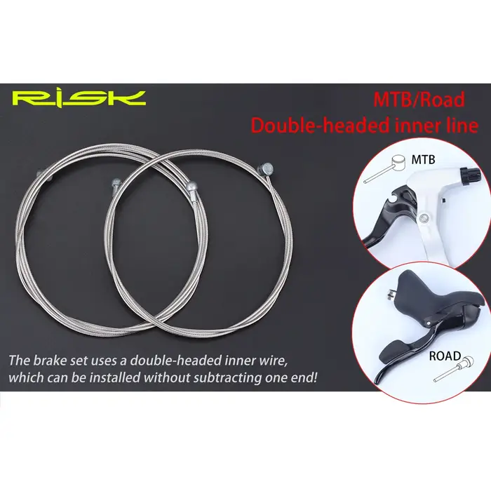 Risk vélo changement de vitesse dérailleur/kits de frein fil Tube ligne tuyau de base frein/câble