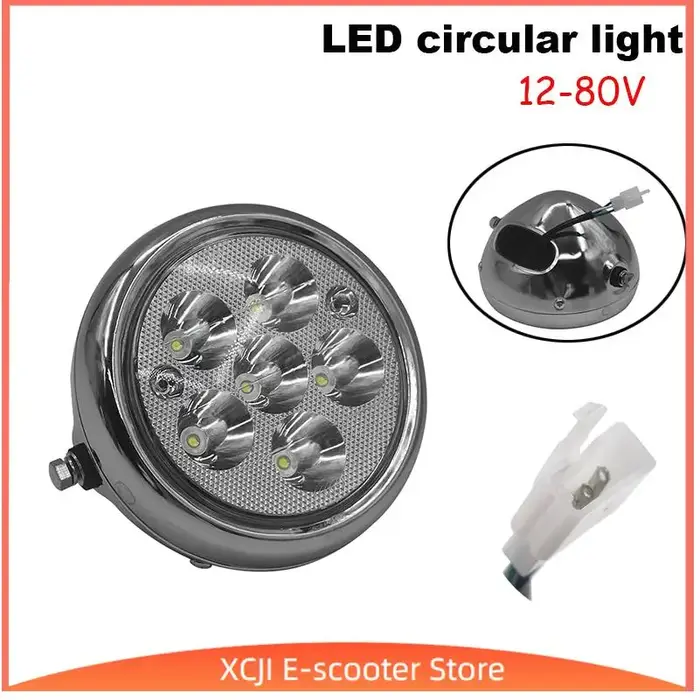 Ensemble de phares pour trottinette électrique 48V 60V 72V