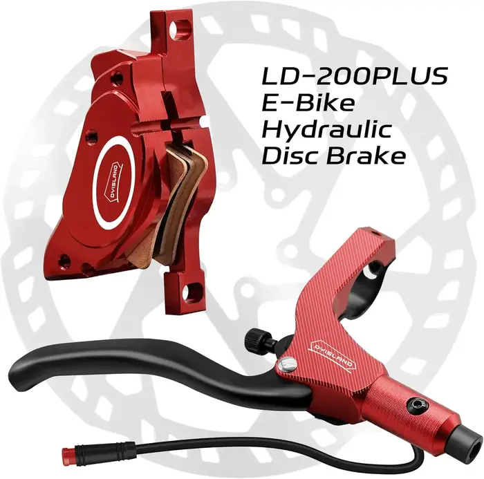 DYISLAND LD-200Plus 2 pistons e-bike frein à disque hydraulique droit arrière gauche